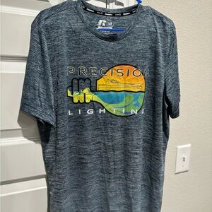 Russell Athletic Precision Lighting Tee - Blue, large